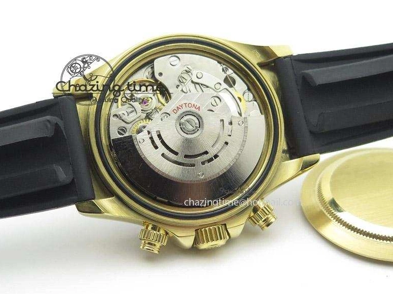 Maker Black A7750@6 Rubber BP Markers Sticks Daytona Gold Strap On Dial Subdial YG 0503